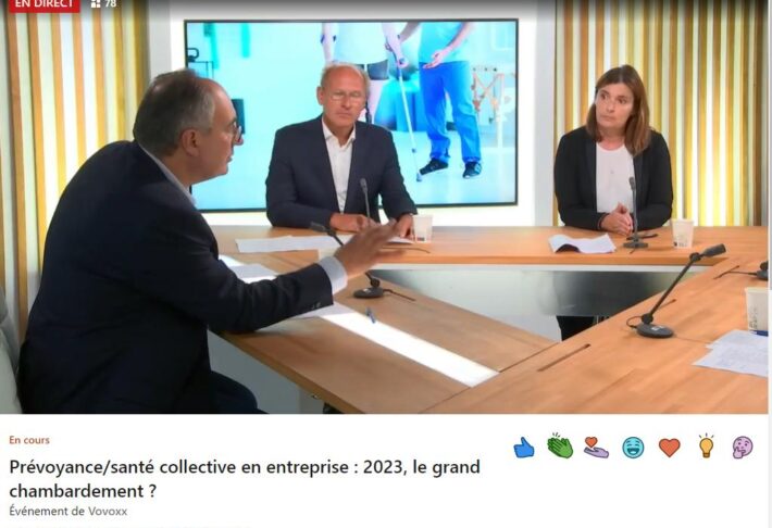 Laurence Abiven, Directeur Actuariat et Data, était en live sur l’évènement LinkedIn du média Vovoxx (21.10)