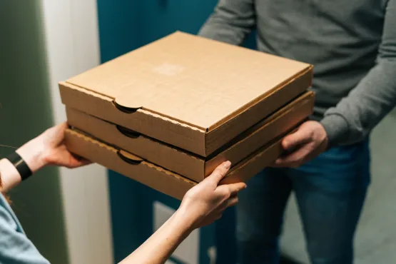 boîte à pizza