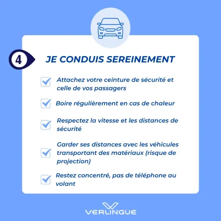 Je conduis sereinement